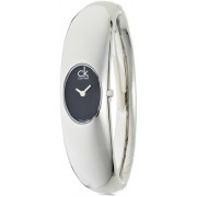Calvin Klein 102 - Reloj de mujer de cuarzo, correa de acero inoxidable color plata