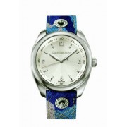 Calvin Klein K5811188 - Reloj de mujer de cuarzo, correa de piel color azul claro