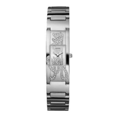 Guess Mini Autograph W95109L1 - Reloj de mujer de cuarzo, correa de acero inoxidable color plata