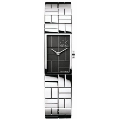 Calvin Klein COBBLESTONE K0J23102 - Reloj de mujer de cuarzo, correa de acero inoxidable color plata