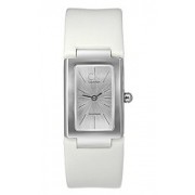 Calvin Klein New Dress K5923138 - Reloj de mujer de cuarzo, correa de piel color blanco