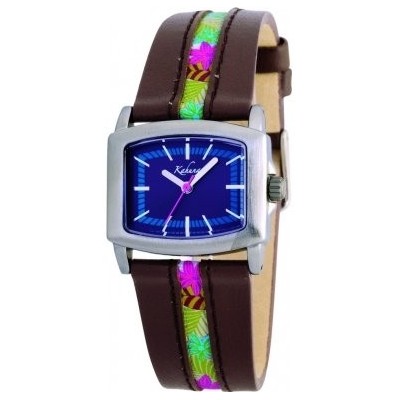 Kahuna KLS-0129L - Reloj de mujer de cuarzo, correa de piel color marrón