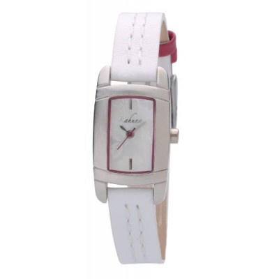Kahuna KLS-0069L - Reloj de mujer de cuarzo, correa de piel color blanco