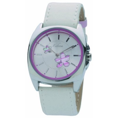 Kahuna KLS-0043L - Reloj de mujer de cuarzo, correa de piel color beige