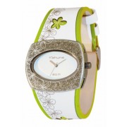 Kahuna KLS-1009L - Reloj de mujer de cuarzo, correa de piel color blanco