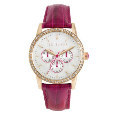 Ted Baker TE2020 - Reloj de mujer de cuarzo color rosa