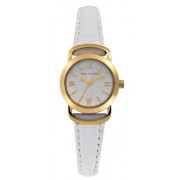 Ted Baker TE2054 - Reloj de mujer de cuarzo, correa de piel color blanco