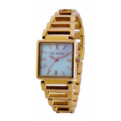 Ted Baker TE4031 - Reloj de mujer de cuarzo, correa de acero inoxidable color oro