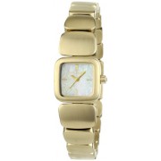 Ted Baker TE4048 - Reloj de mujer de cuarzo, correa de acero inoxidable color oro