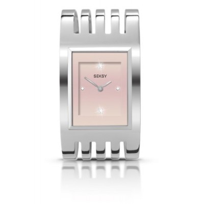 Sekonda y Sekonda 4195.37 - Reloj de mujer de cuarzo, correa de acero inoxidable color plata