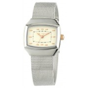 Ted Baker TE4045 - Reloj de mujer de cuarzo, correa de acero inoxidable color plata