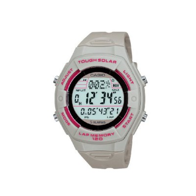 CASIO LW-S200H-8ACF - Reloj de mujer de cuarzo, correa de resina color gris