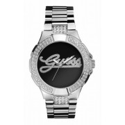 Guess Prism W11571L2 - Reloj de mujer de cuarzo, correa de acero inoxidable color plata