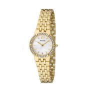 Accurist LB1737P - Reloj de mujer de cuarzo, correa de acero inoxidable color oro