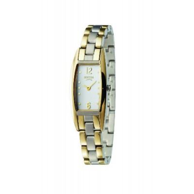 Boccia B3166-02 - Reloj de mujer de cuarzo, correa de titanio color oro