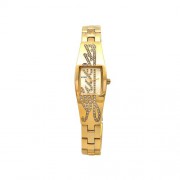 Guess Petite Autograph W11136L1 - Reloj de mujer de cuarzo, correa de acero inoxidable color oro