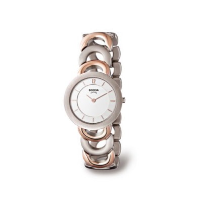 Boccia Dress 3132-07 - Reloj de mujer de cuarzo, correa de acero inoxidable varios colores