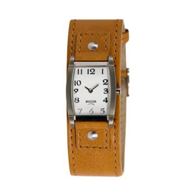 Boccia Style 3147-05 - Reloj de mujer de cuarzo, correa de piel color marrón