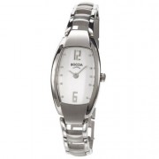 Boccia B3103-08 - Reloj de mujer de cuarzo, correa de titanio color plata