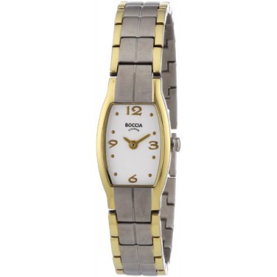 Boccia B3171-02 - Reloj de mujer de cuarzo, correa de acero inoxidable color plata