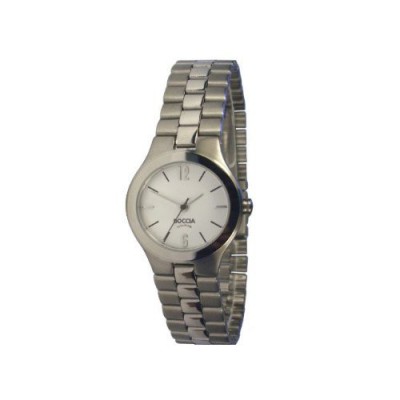 Boccia Dress 3082-01 - Reloj de mujer de cuarzo, correa de acero inoxidable color plata