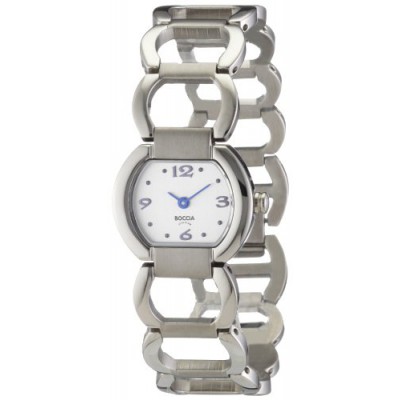 Boccia Dress 3142-01 - Reloj de mujer de cuarzo, correa de acero inoxidable color plata