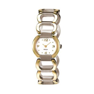 Boccia Dress 3142-03 - Reloj de mujer de cuarzo, correa de acero inoxidable color plata