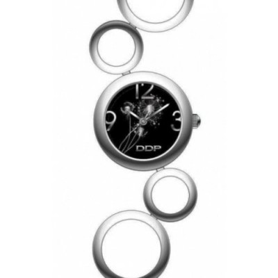 DDP 4015403 - Reloj para niños de cuarzo, correa de metal color plata